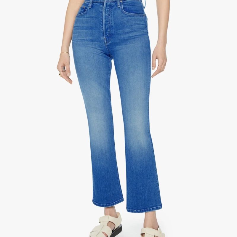 Mother Denim Tripper Ankle Work Hard Play Hard