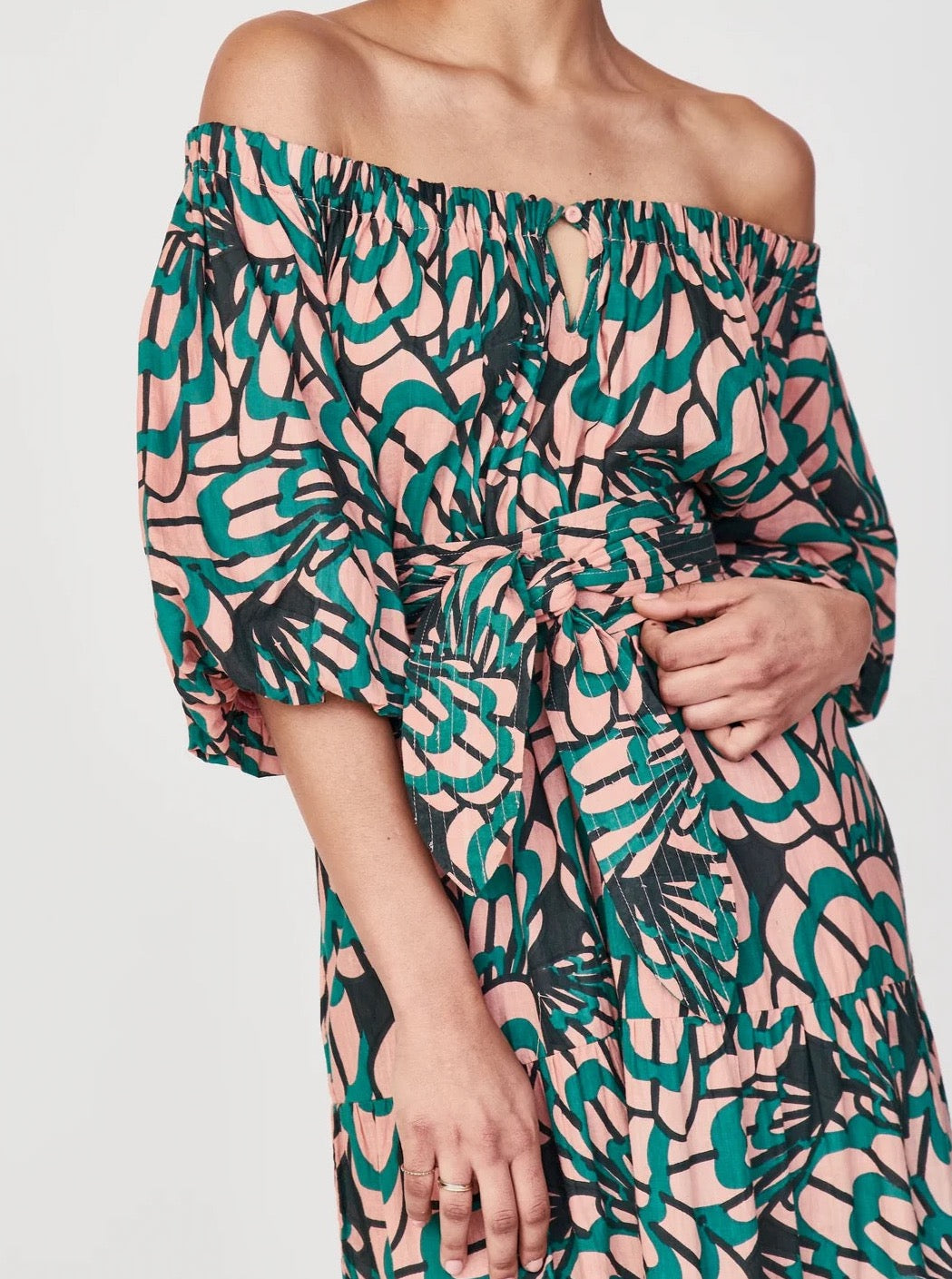 Mirth Capri Dress in Paradise Shell - Image 4