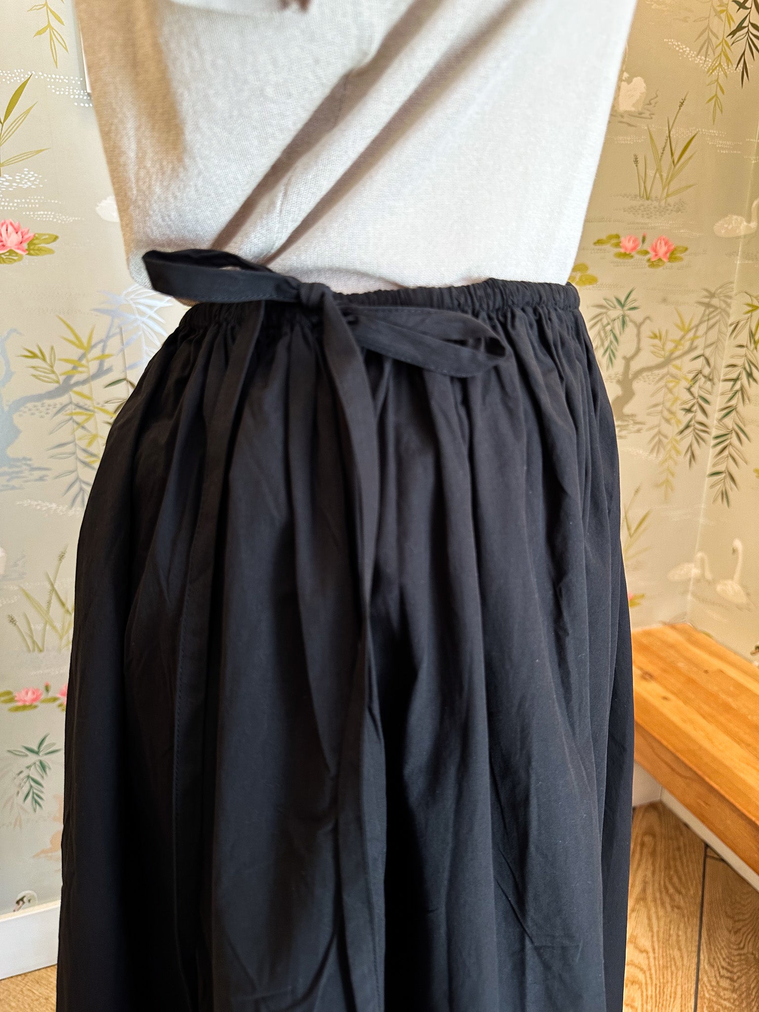 Marielle Poplin Midi Skirt - Image 7