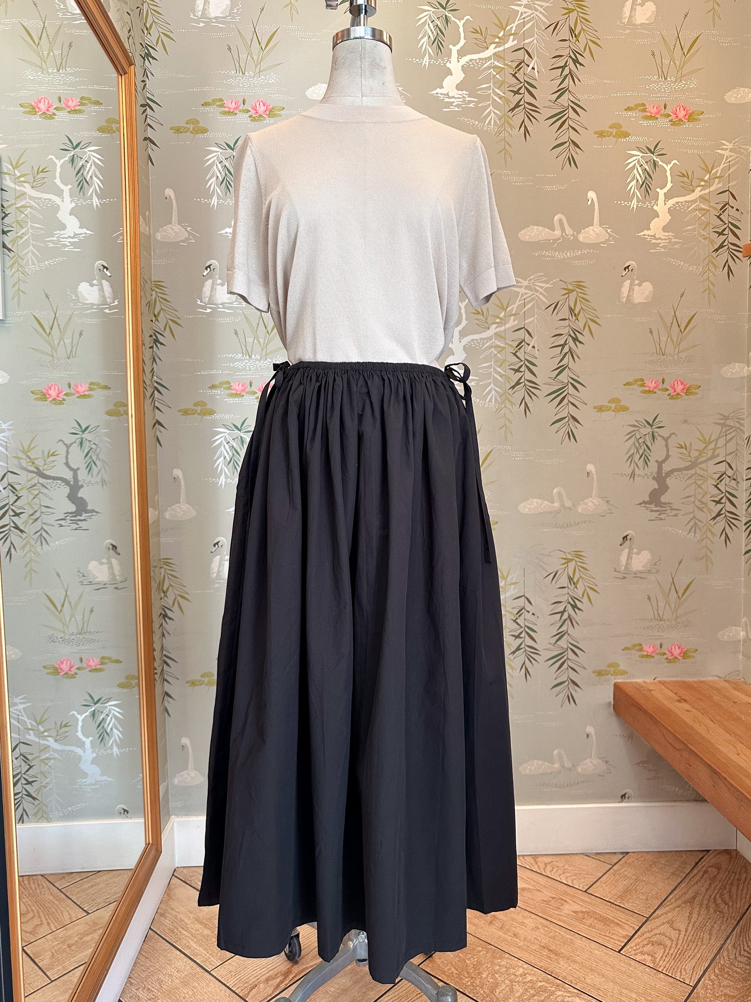 Marielle Poplin Midi Skirt - Image 6