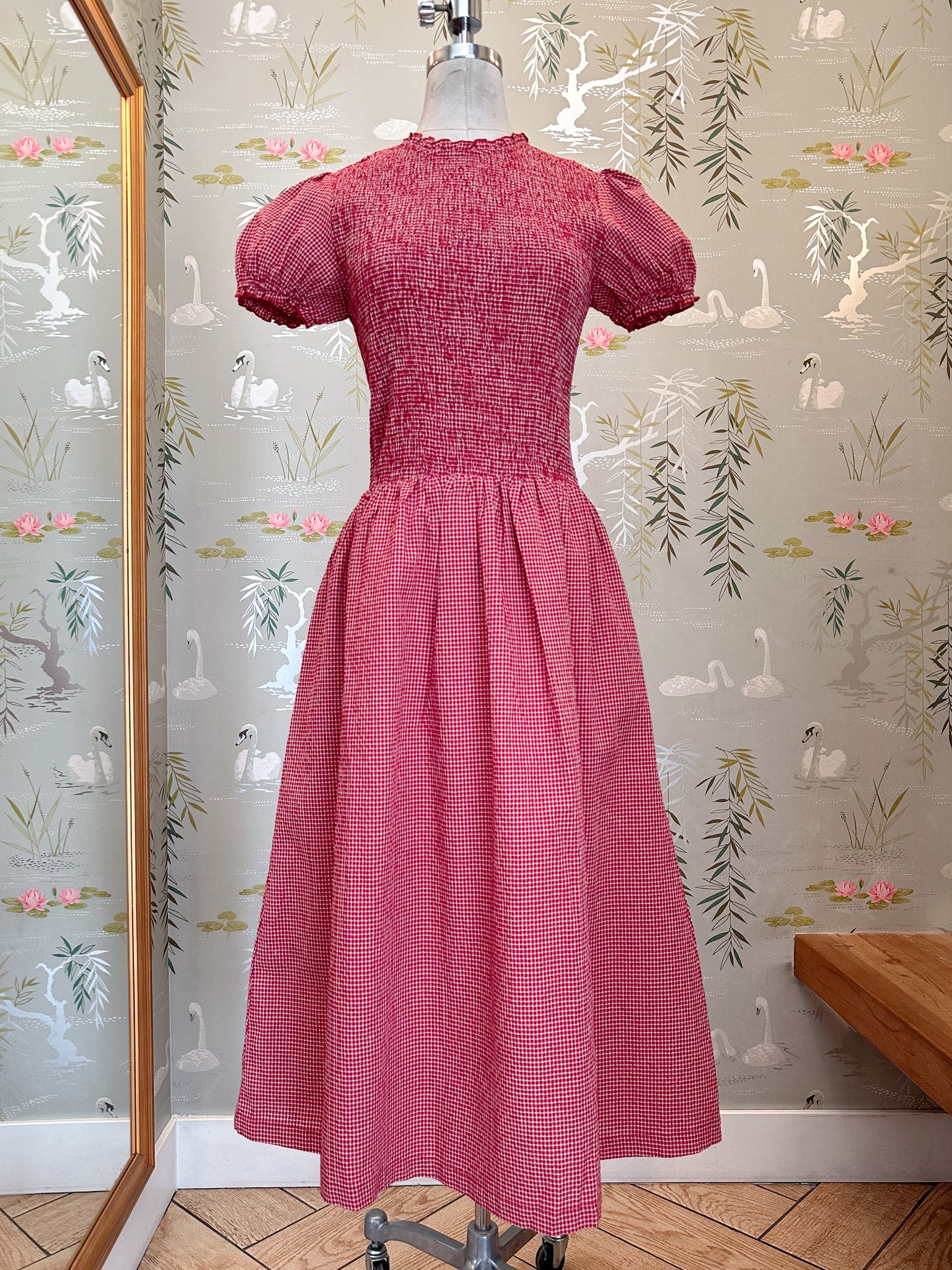 Madeline Smocked Midi Dress - Image 7