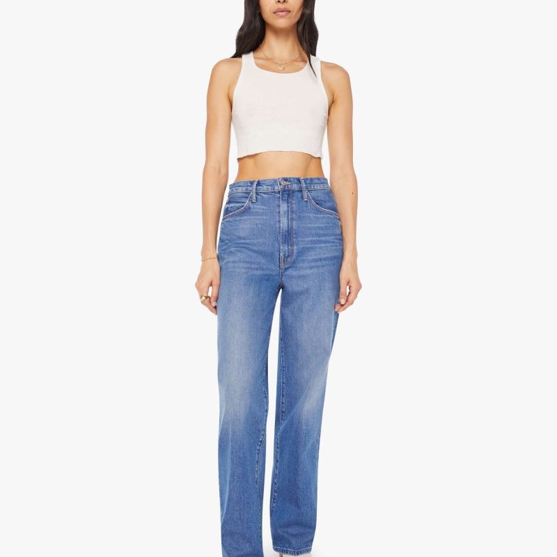 Mother High Waisted Tunnel Vision Sneak - Field Trip