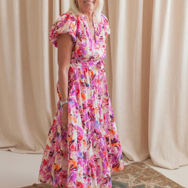 Ulla Johnson Ottilie Dress in Azalea