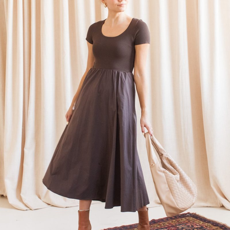 Sasha Dress - Brown