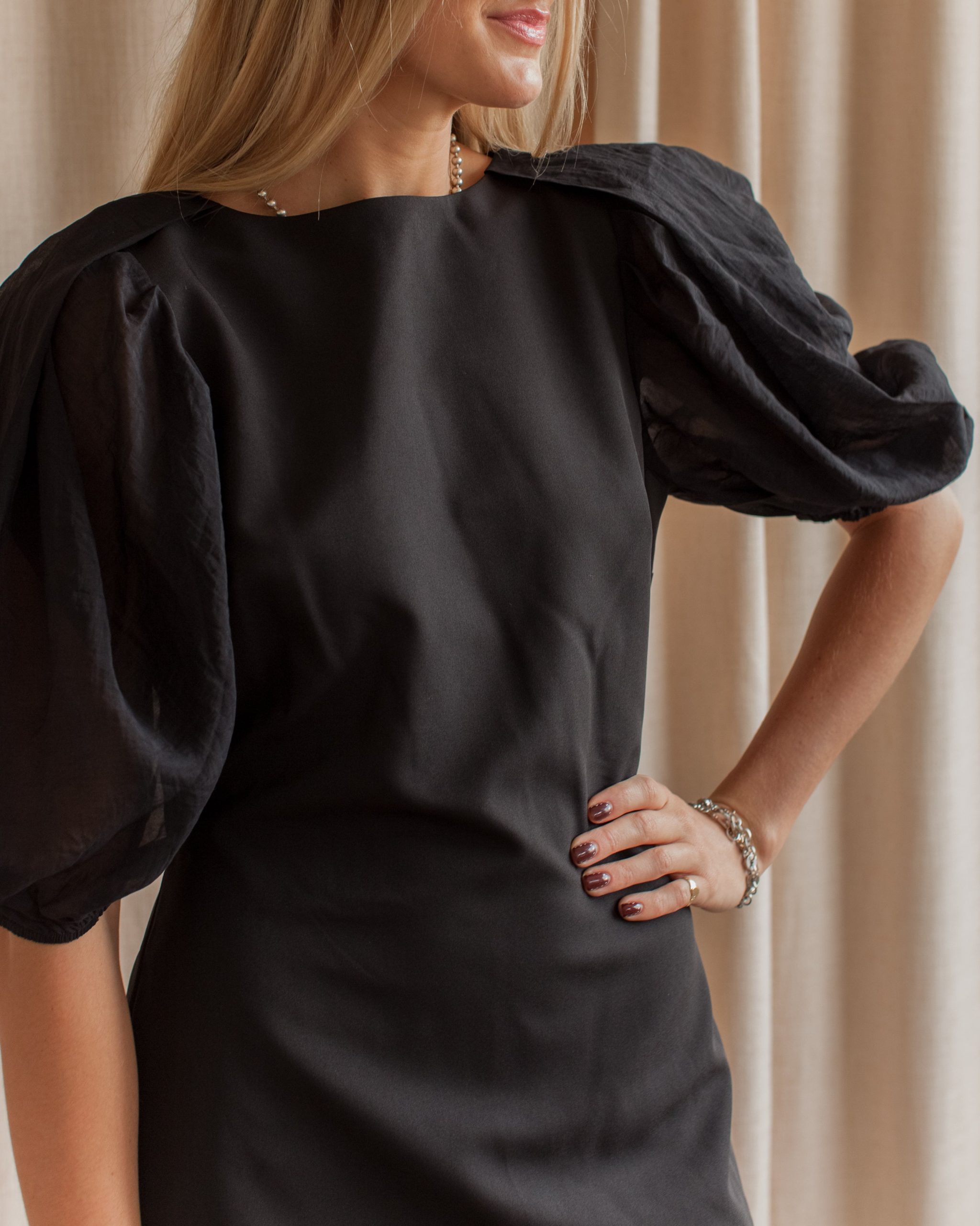 Farleigh Drop Waist Dress - Image 4