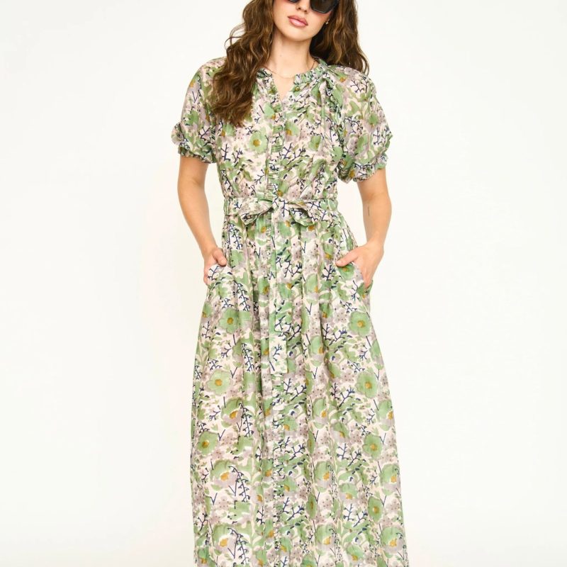 Mirth Somerset Dress in Lavender Bloom