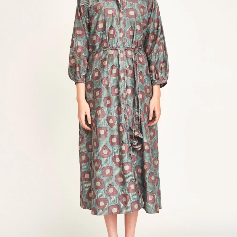 Mirth Somerset Dress in Mallard Coeur