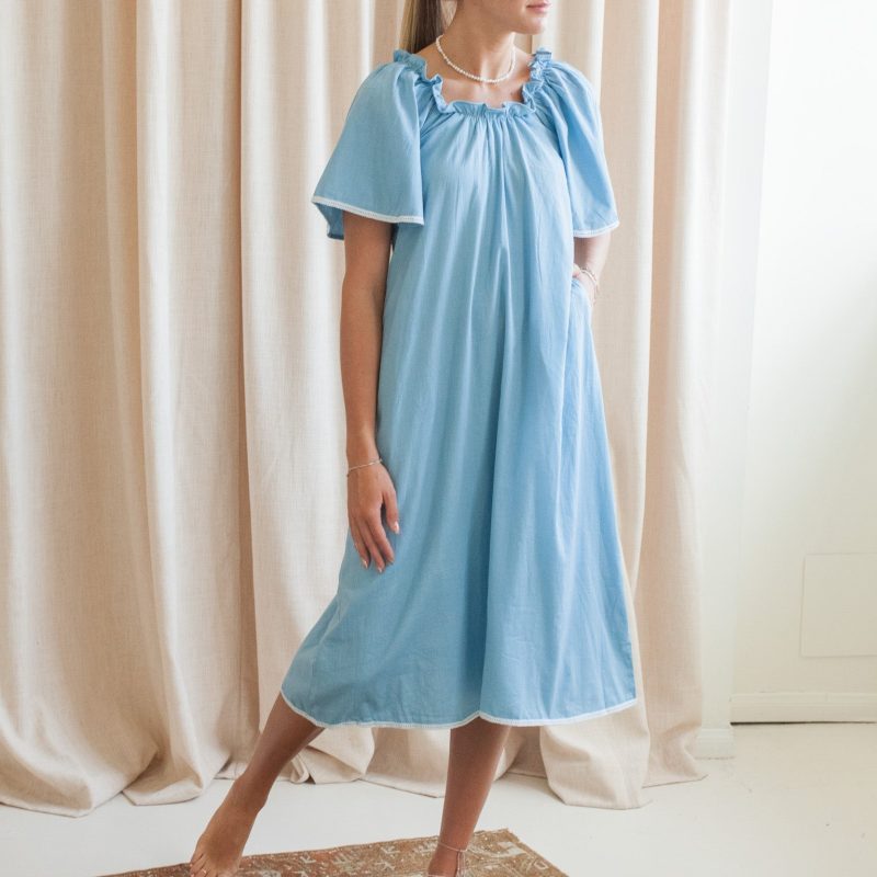 Maison de Frédéric Wendy House Dress- Sky