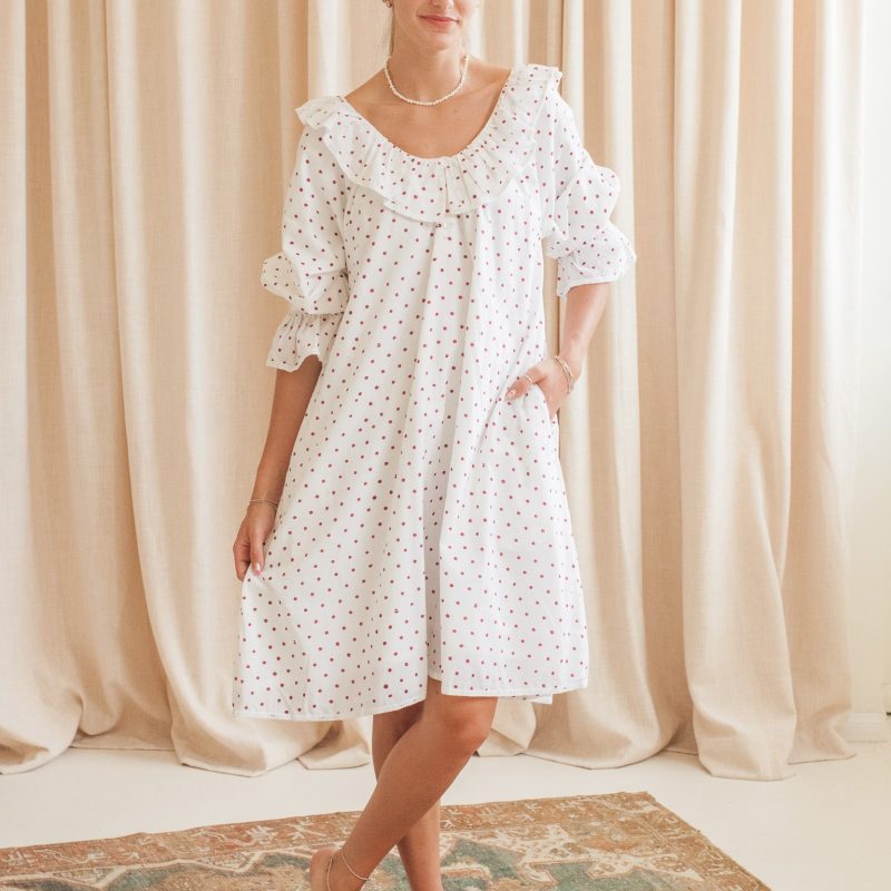 Maison de Frédéric Bennet House Dress- Polka Dot