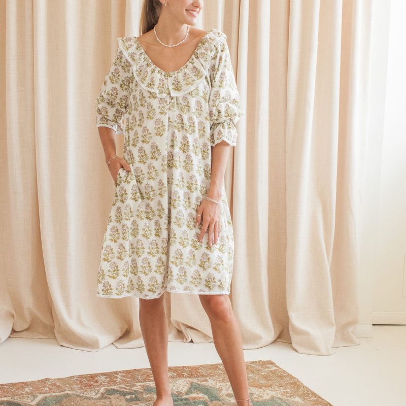 Maison de Frédéric Bennet House Dress- Lilac