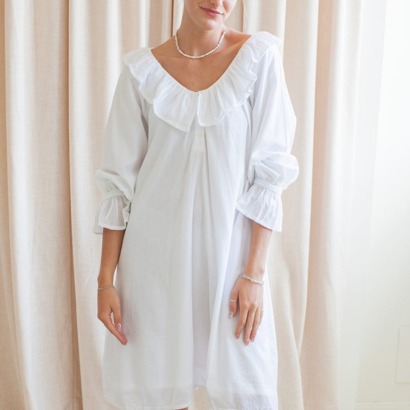 Maison de Frédéric Bennet House Dress- White