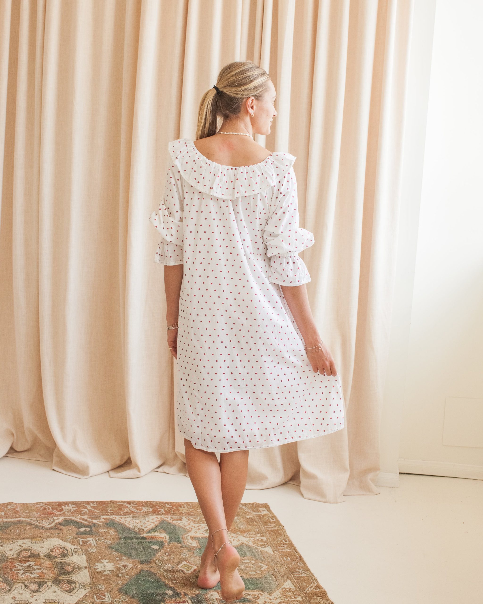 Maison de Frédéric Bennet House Dress- Polka Dot - Image 2