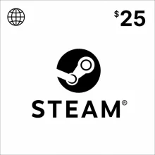 Steam Wallet $25 USD