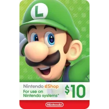 $10 Nintendo eShop US