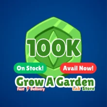 100k TOKEN - GROW A GARDEN ( On Stock )