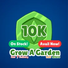 10k TOKEN - GROW A GARDEN ( On Stock )