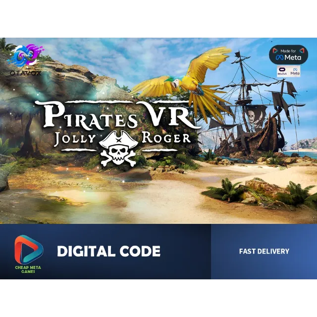🏴☠️ Pirates VR: Jolly Roger - Official Meta Quest Code - Epic Swashbuckling Adventure! 🦜