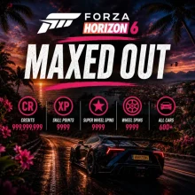 FORZA HORIZON 6 - IN GAME CREDITS 999 MILLION, SKILLS AND WHEELSPINS and All Cars